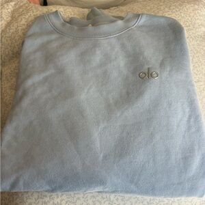 ALO Yoga Sky Blue Crewneck Sweater